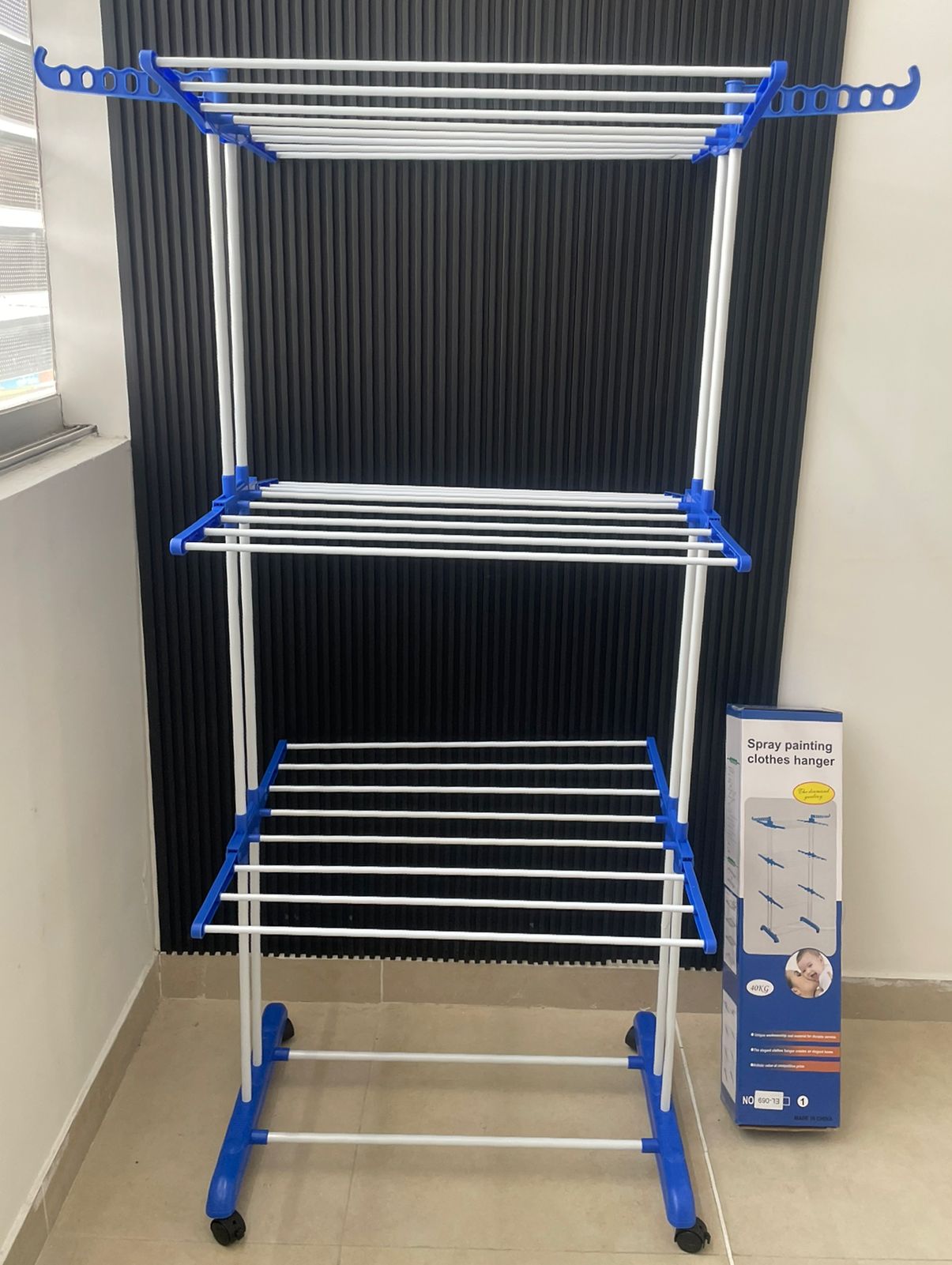 Miniatura 4 de Tendedero Ropa Perchero Plegable Colgado